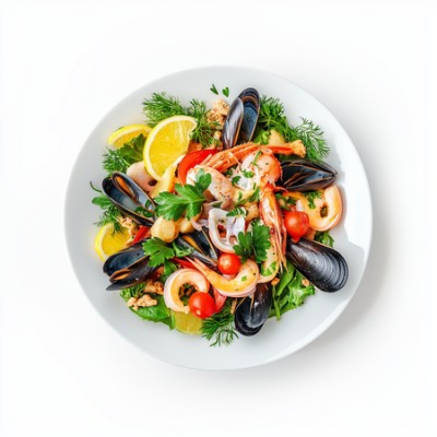 Фирменное блюдо Морской гриль прованс - купить в Находке