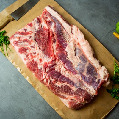 Свинина ребрышки мясные 900 г - купить в Находке